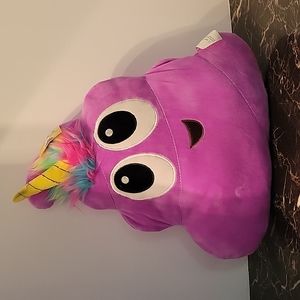 Fun 2 play toys plush poo-bicorns licorn colored funky cute émoji 16 inch tall